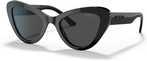 prada grey gradient cat eye sunglasses|Prada PR 13YS 1AB5S0 Grey Plastic Cat.